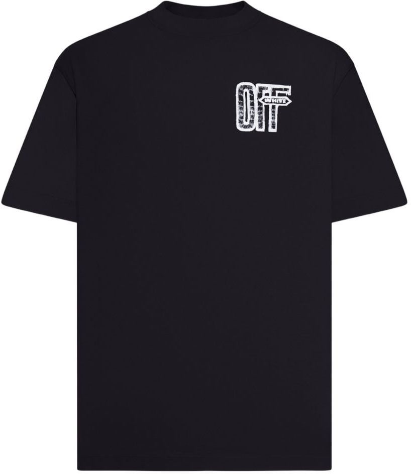 OFF-WHITE T-Shirts And Polos Black Zwart