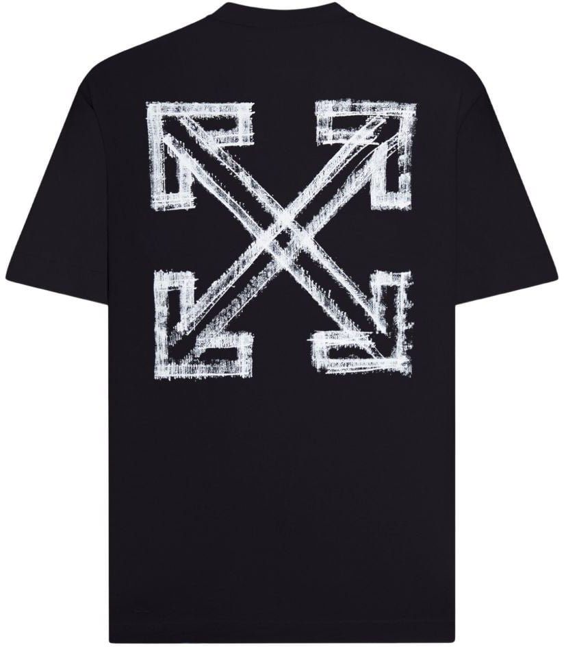 OFF-WHITE T-Shirts And Polos Black Zwart