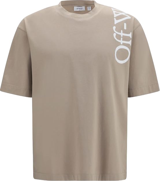 OFF-WHITE T-Shirts And Polos String Beige
