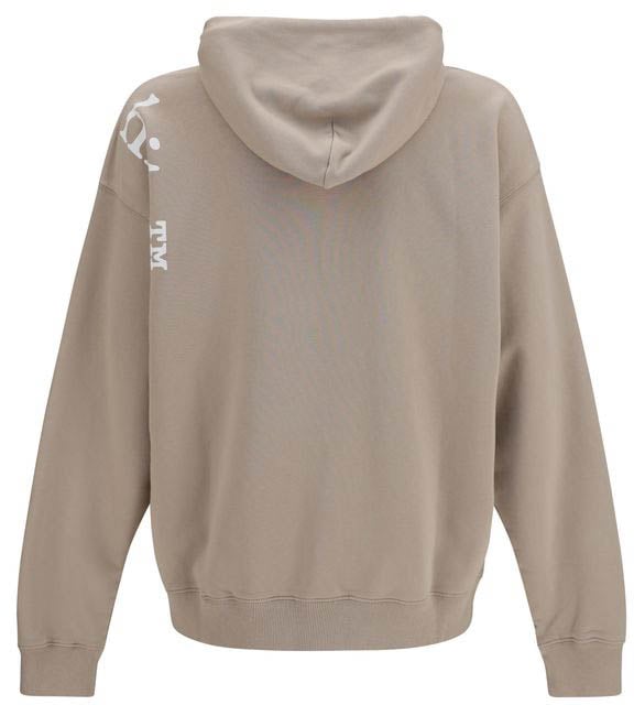 Off-White Beige Cotton Sweatshirt Beige