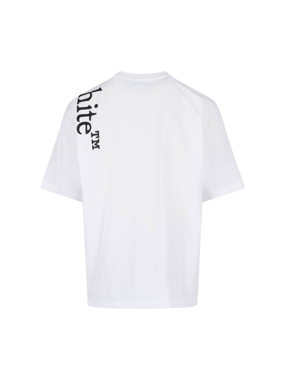 OFF-WHITE White Vertical Bookish Cotton T-Shirt Wit