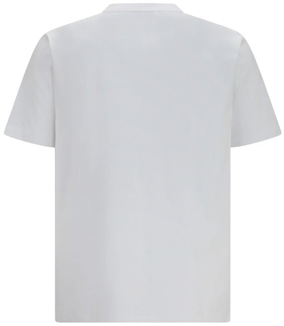 Off-White White Cotton T-Shirt Wit