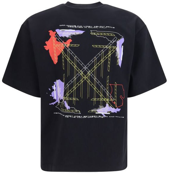 Off-White Black Cotton Sportswear Divers