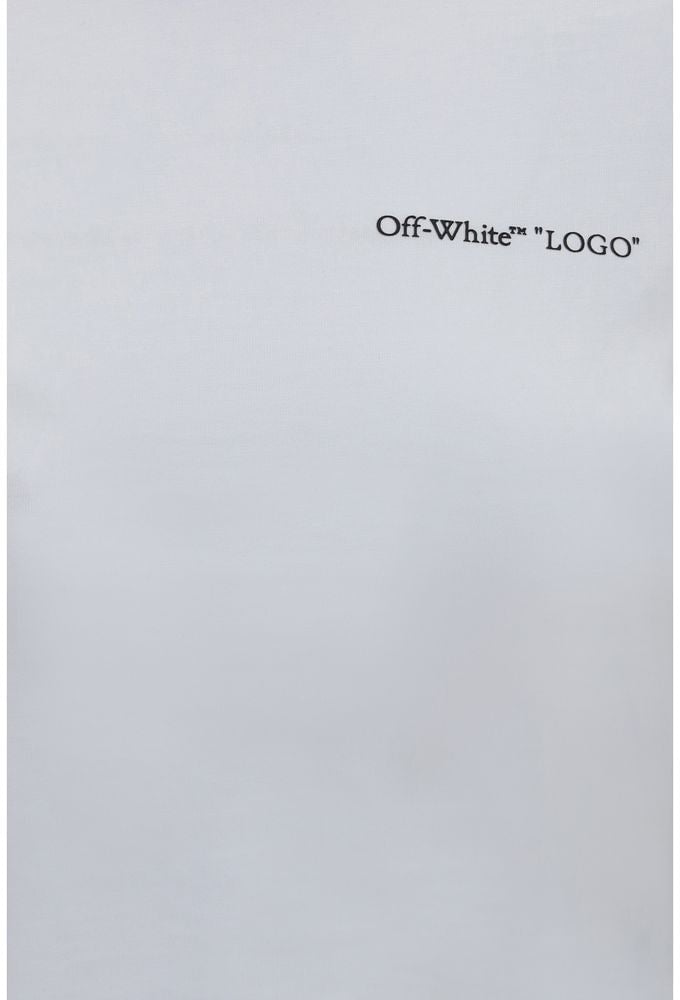 Off-White White Cotton T-Shirt Wit