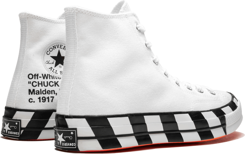 OFF-WHITE Off-White Converse Chuck Taylor 70 Stripe Zwart