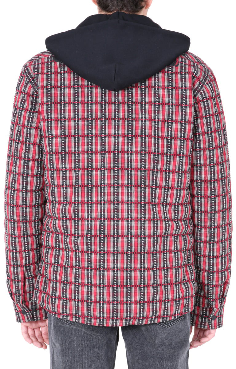 OFF-WHITE PADDED SHIRT Rood