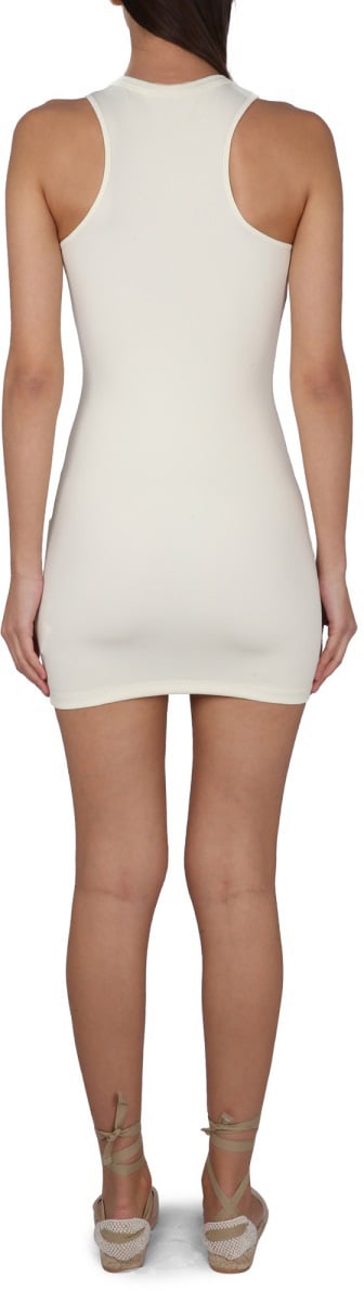 OFF-WHITE MINI DRESS Wit