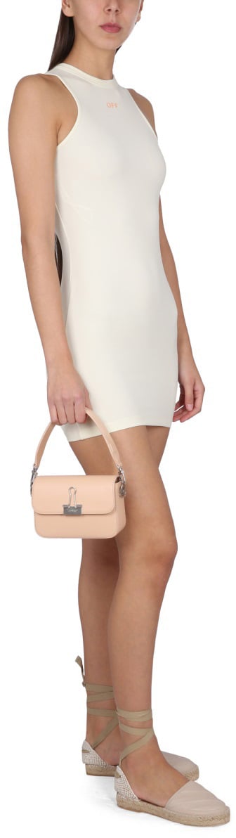 OFF-WHITE MINI DRESS Wit