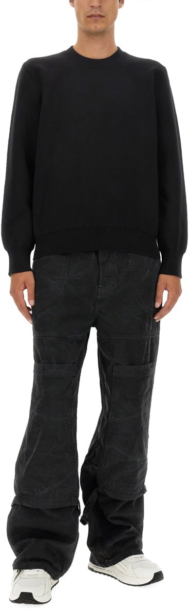 OFF-WHITE SWEATSHIRT WITH LOGO Zwart