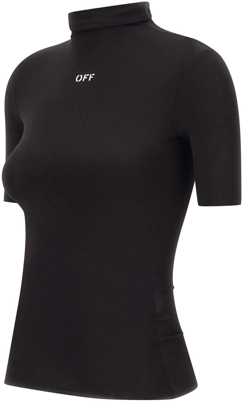OFF-WHITE T-Shirts And Polos Black Zwart