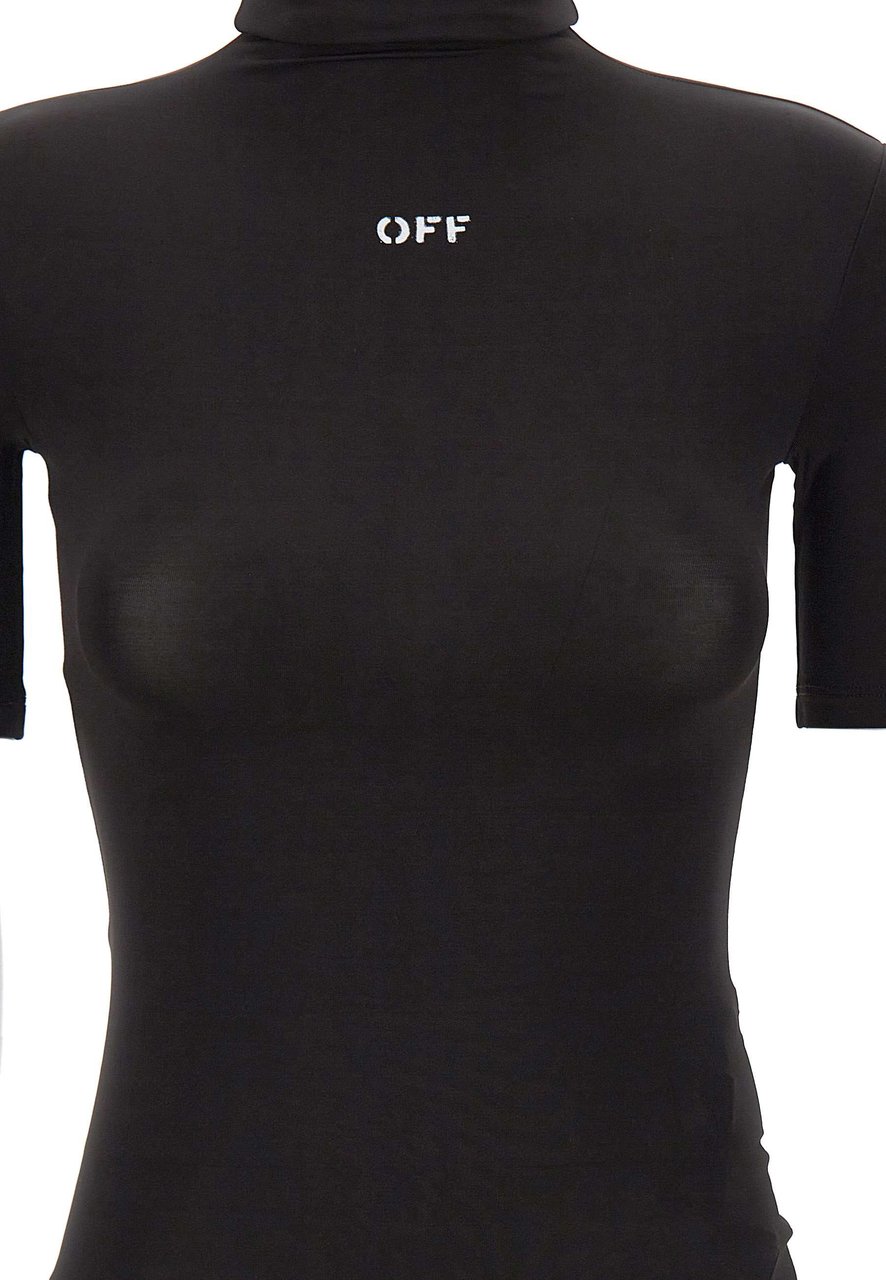 OFF-WHITE T-Shirts And Polos Black Zwart