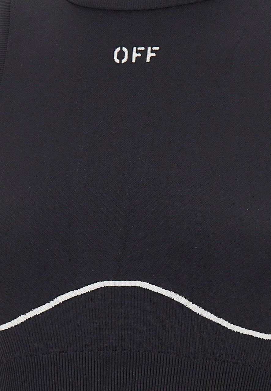 OFF-WHITE Top Black Zwart