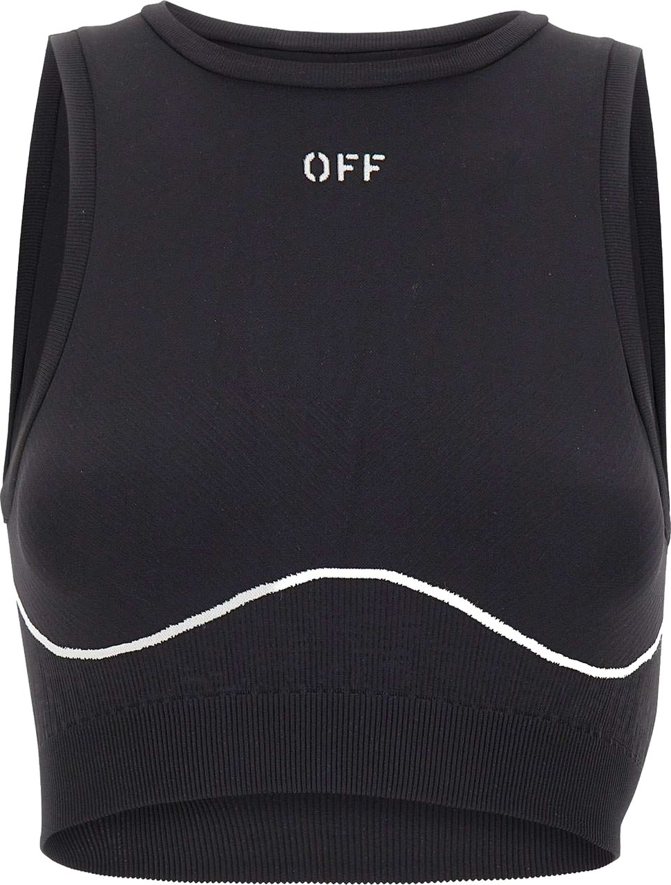 OFF-WHITE Top Black Zwart