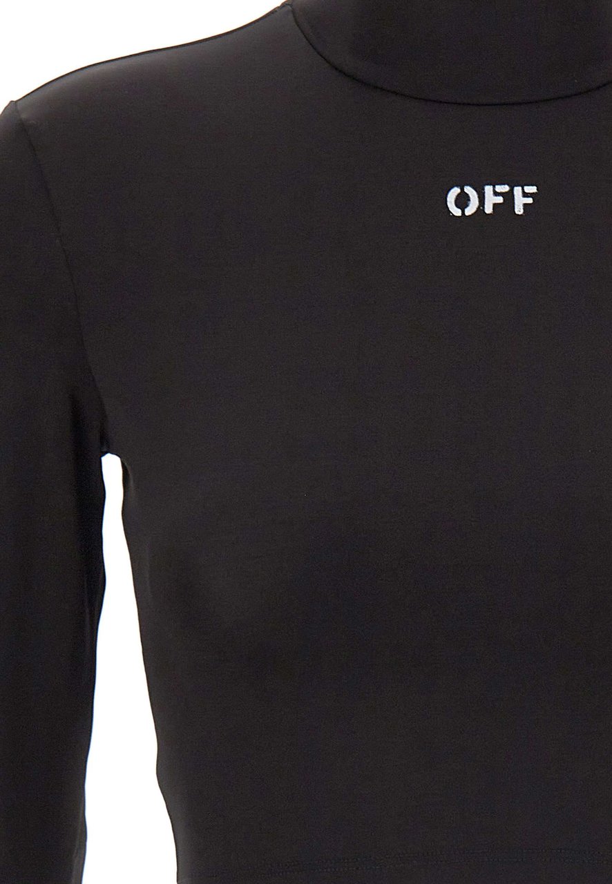 OFF-WHITE Top Black Zwart