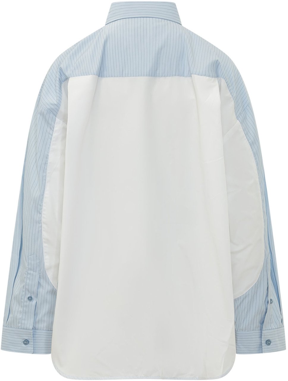 OFF-WHITE Camicia Stripe Pop Lover Lichtblauw
