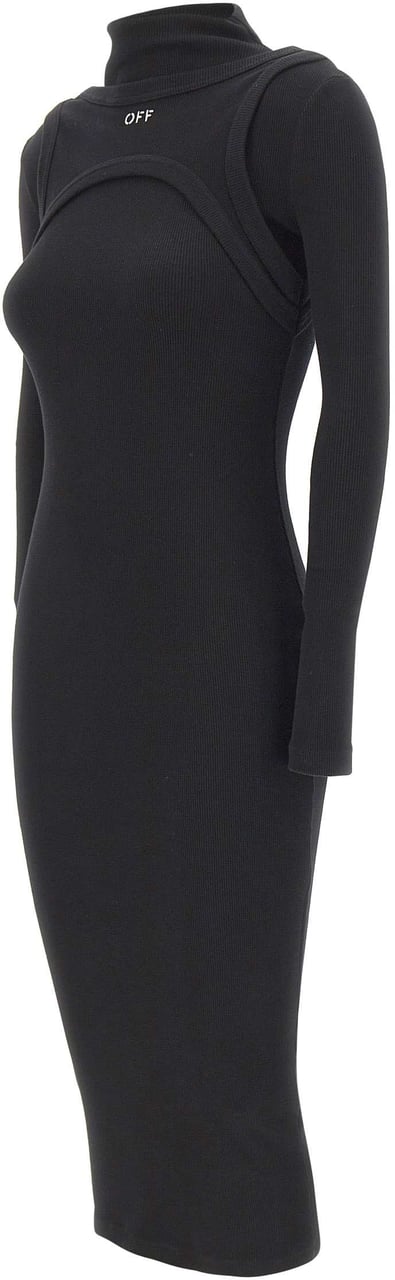 OFF-WHITE Dresses Black Zwart