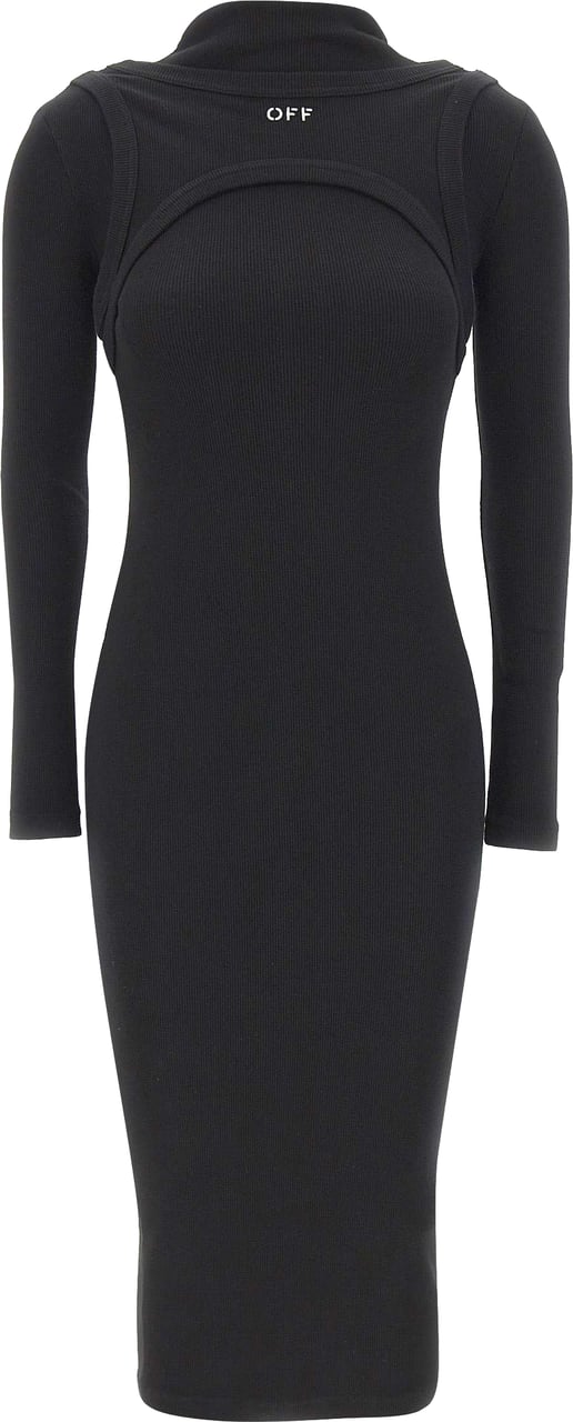 OFF-WHITE Dresses Black Zwart