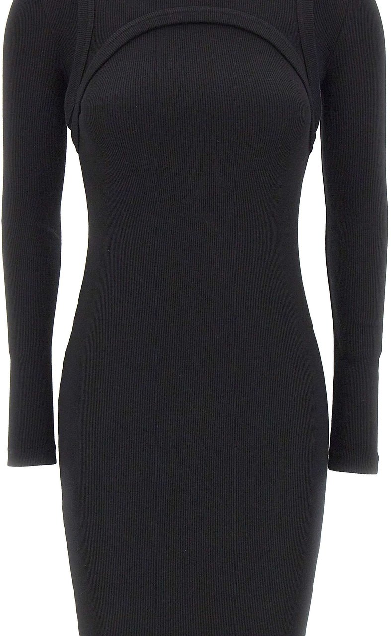 OFF-WHITE Dresses Black Zwart