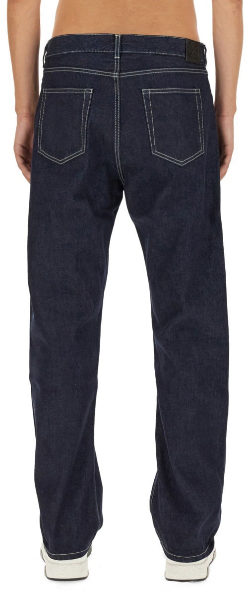 OFF-WHITE SKATE JEANS Beige