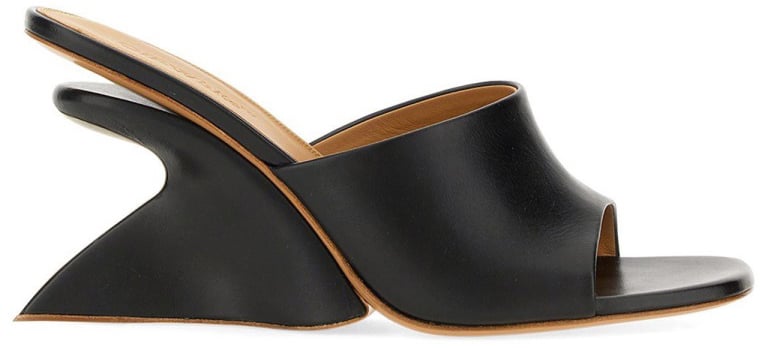 OFF-WHITE MULE "JUG" Zwart