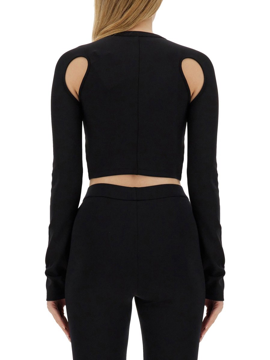 OFF-WHITE TOPS WITH LOGO Zwart