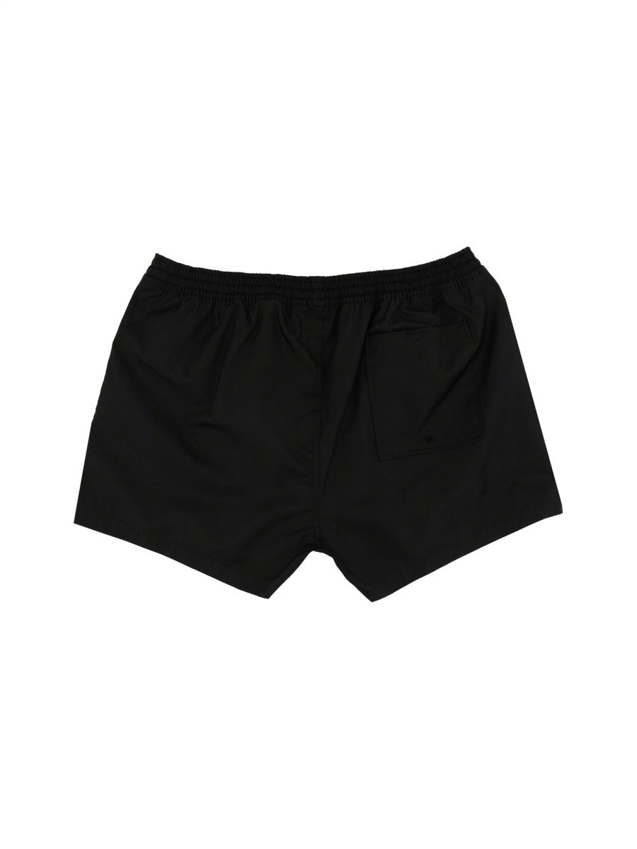 OFF-WHITE BOXER SWIMSUIT Zwart