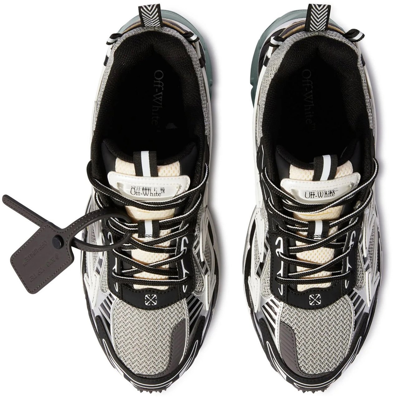 OFF-WHITE Sneakers White/Black Wit