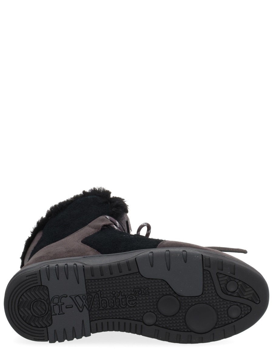 OFF-WHITE WINTER BOOT "ANTHRACITE" Zwart