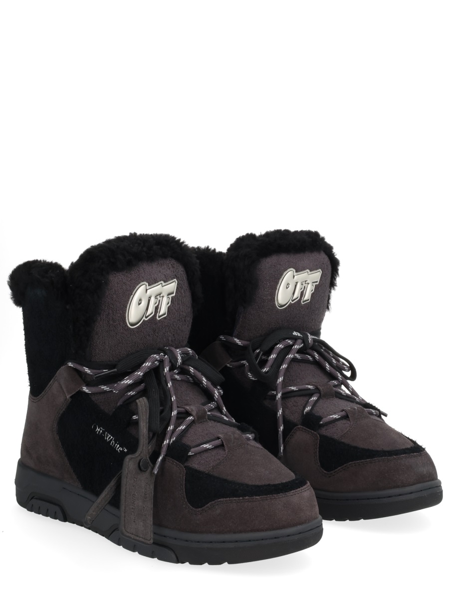 OFF-WHITE WINTER BOOT "ANTHRACITE" Zwart