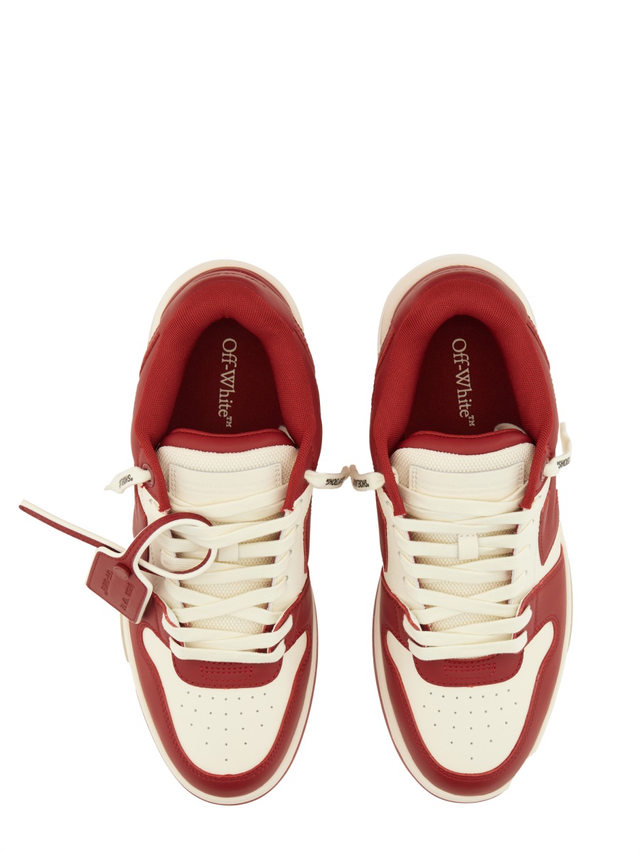 OFF-WHITE "OUT OF OFFICE" SNEAKER Rood