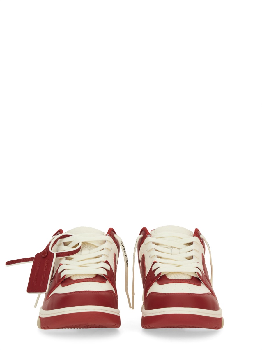 OFF-WHITE "OUT OF OFFICE" SNEAKER Rood