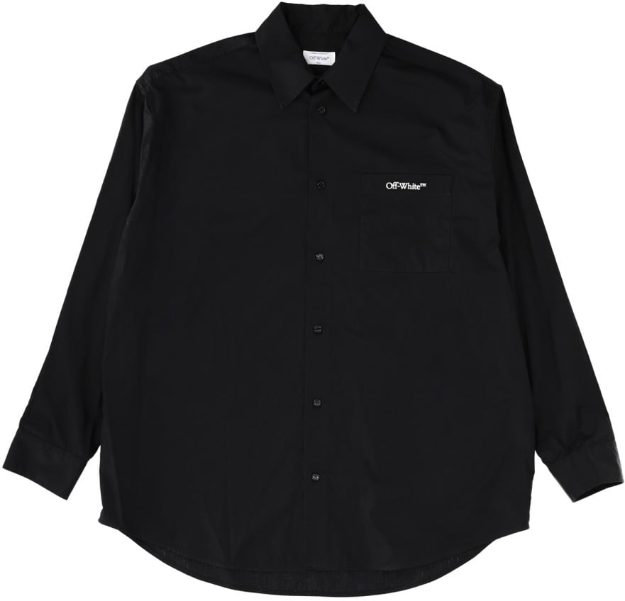 OFF-WHITE "BRUSH ARROW" SHIRT Zwart