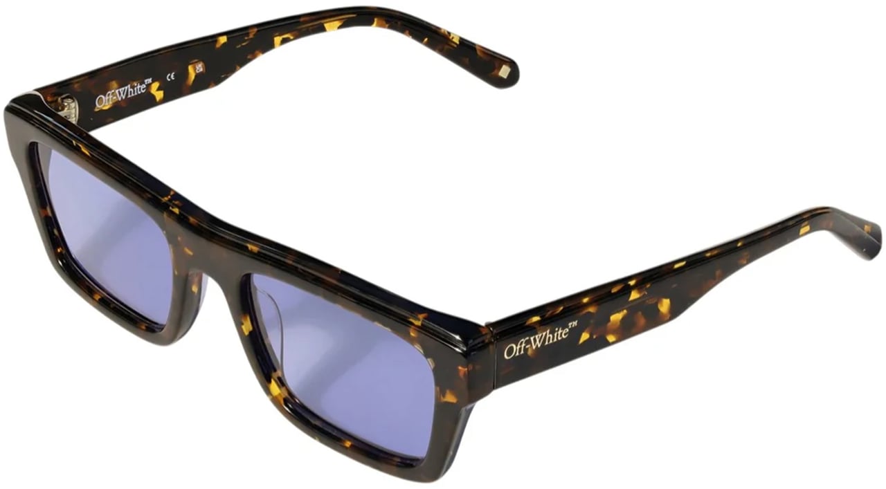 OFF-WHITE Sunglasses Shiny Havana Bruin