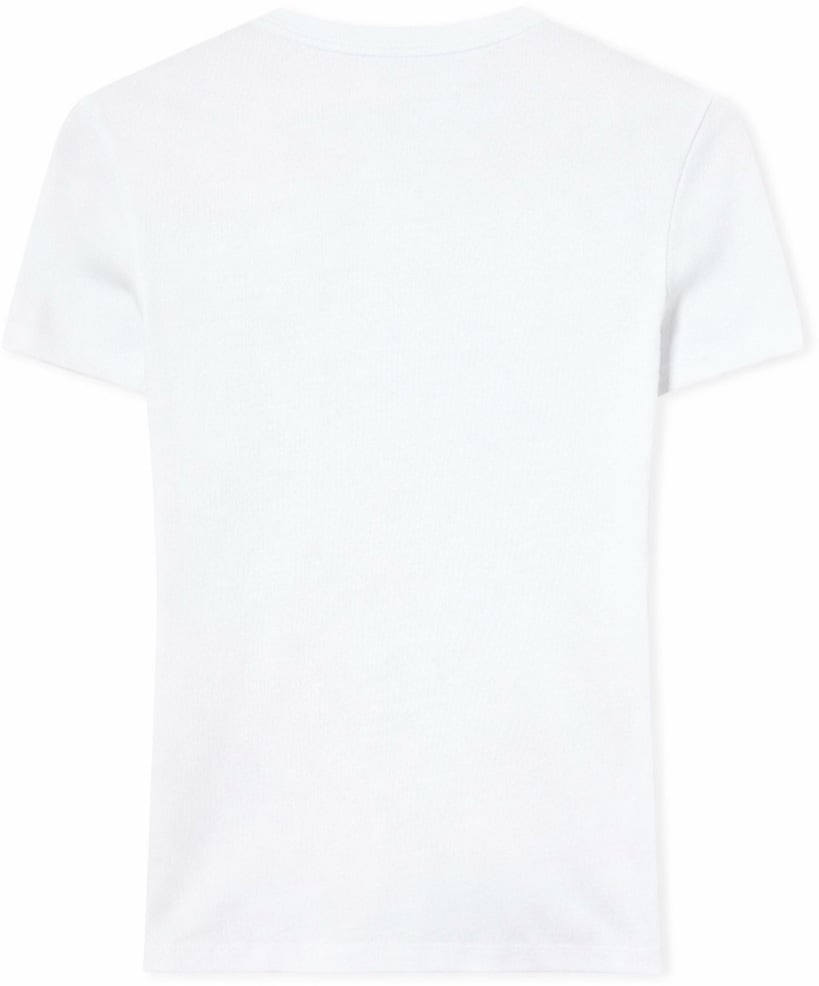 OFF-WHITE BASIC T-SHIRT WITH LOGO Wit