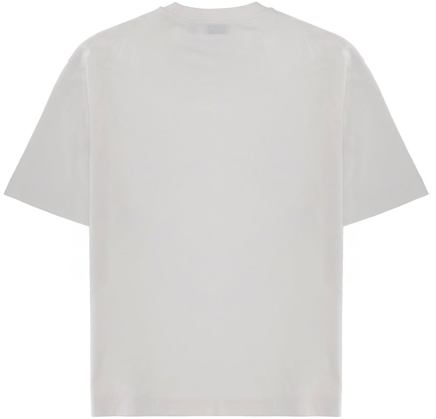 OFF-WHITE T-SHIRT WITH LOGO Wit