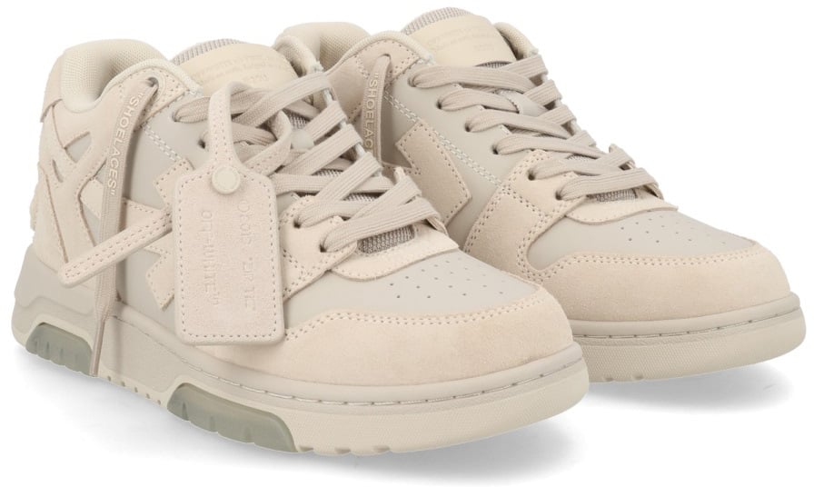 OFF-WHITE SNEAKER "OUT OF OFFICE" Beige