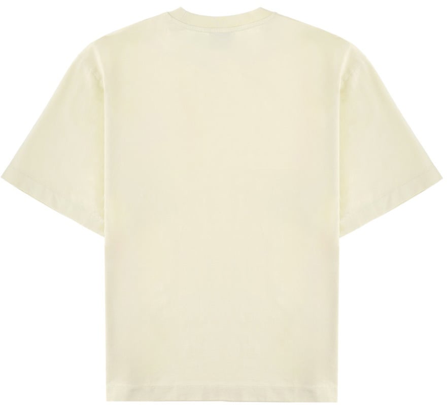 OFF-WHITE T-SHIRT CON LOGO Beige