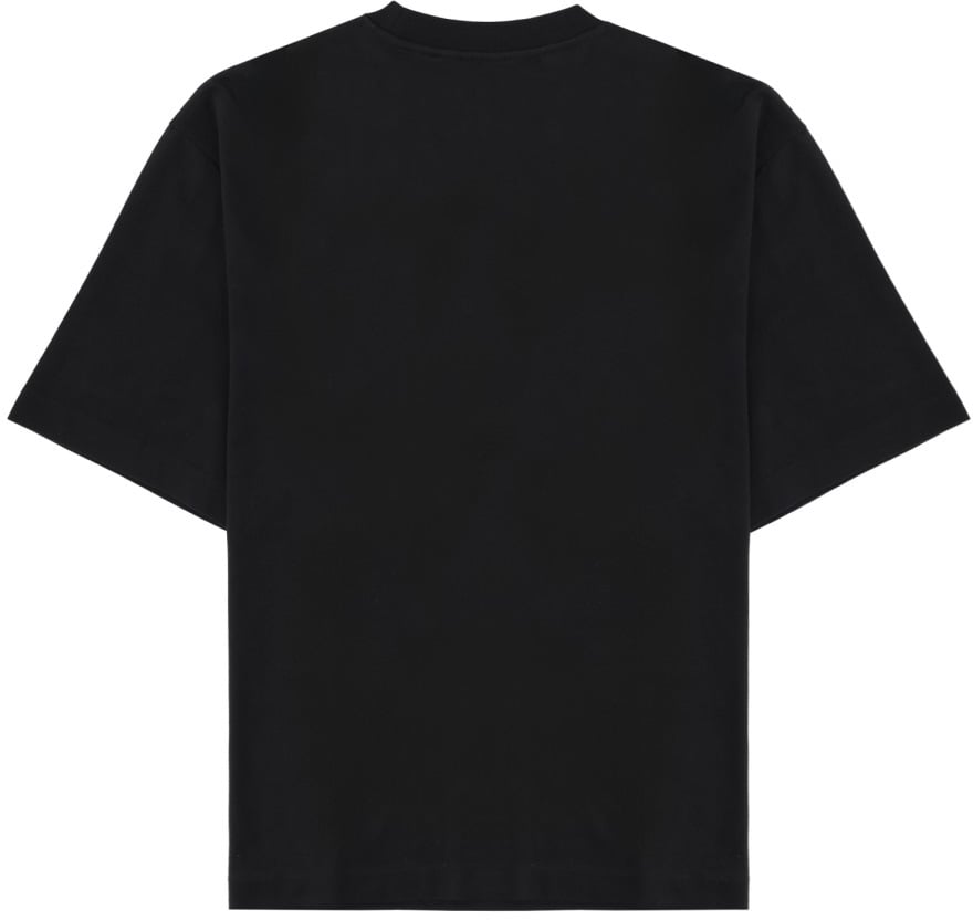 OFF-WHITE T-SHIRT CON LOGO Zwart