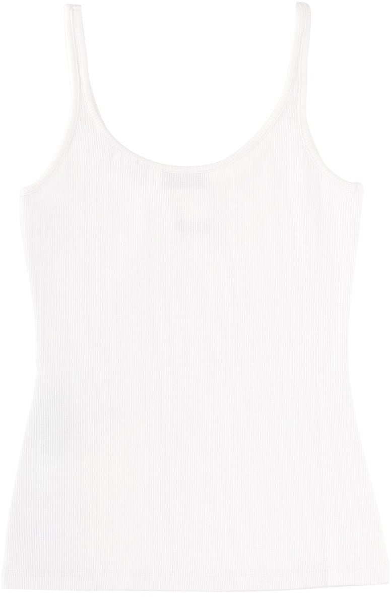 OFF-WHITE TANK TOP WITH LOGO Wit