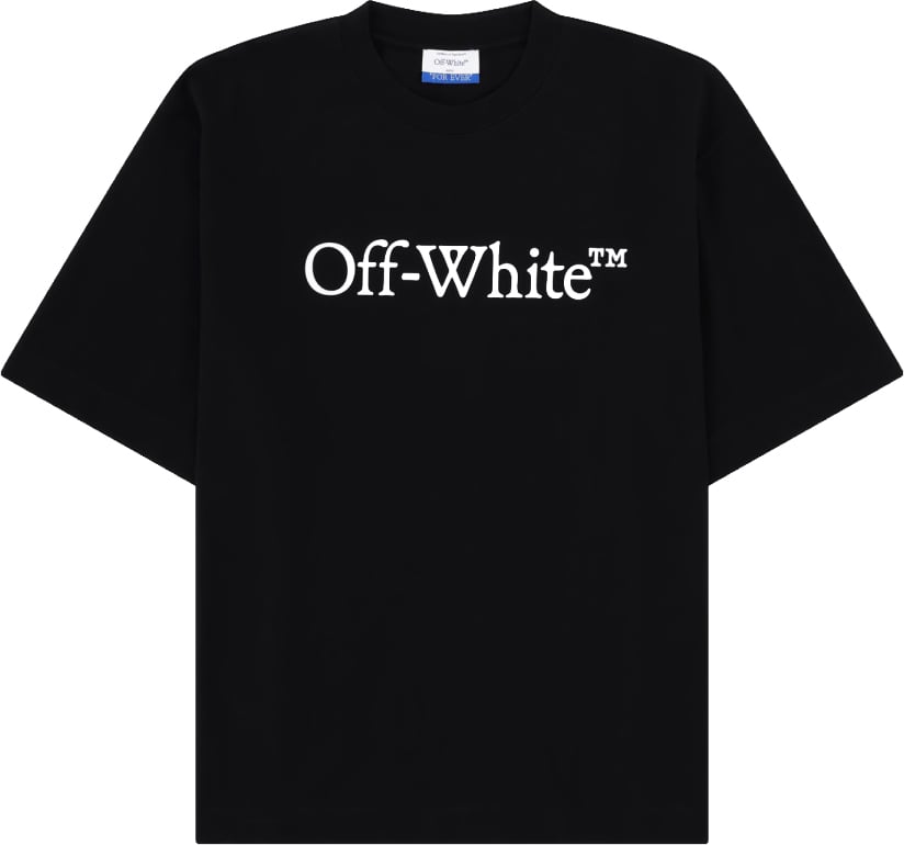 OFF-WHITE T-SHIRT WITH LOGO Zwart