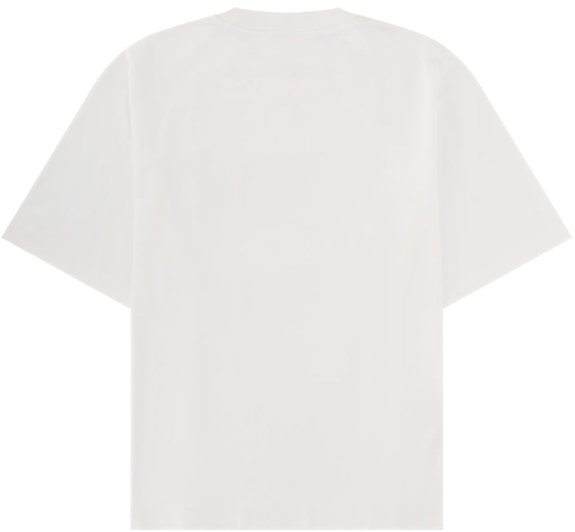 OFF-WHITE T-SHIRT WITH LOGO Wit