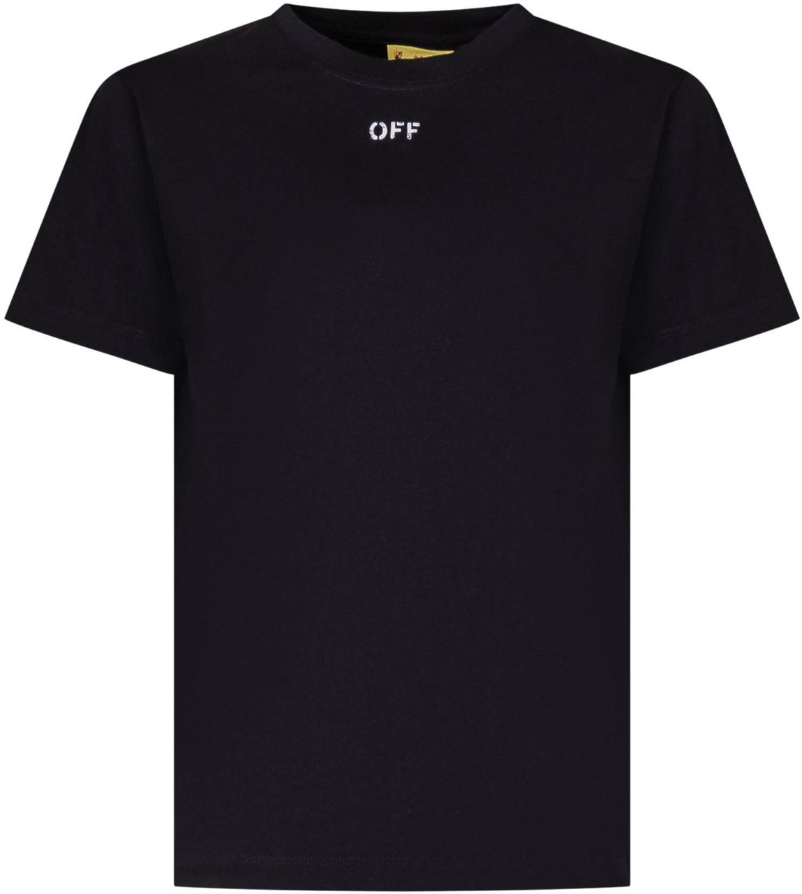OFF-WHITE T-shirt con Logo OFF Zwart