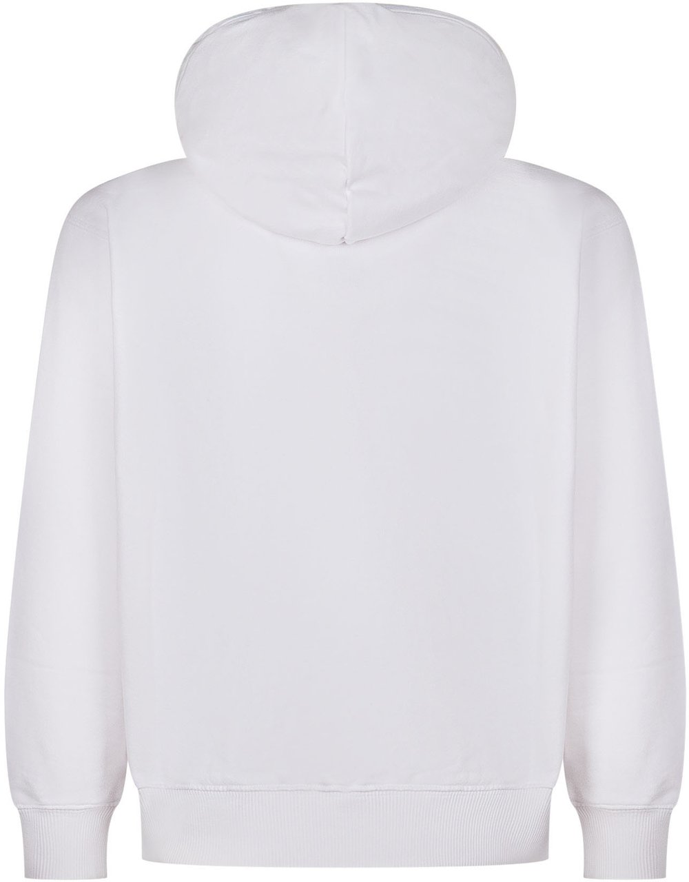 OFF-WHITE Felpa con Cappuccio con Stampa Wit