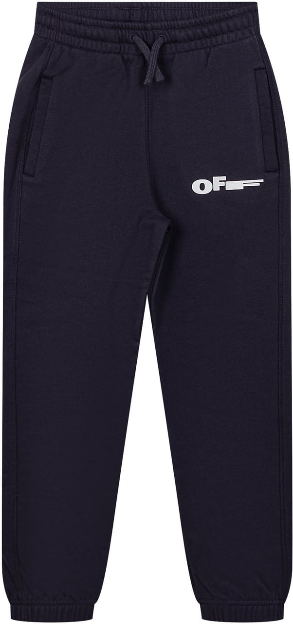 OFF-WHITE Pantaloni Tuta Type Logo Zwart