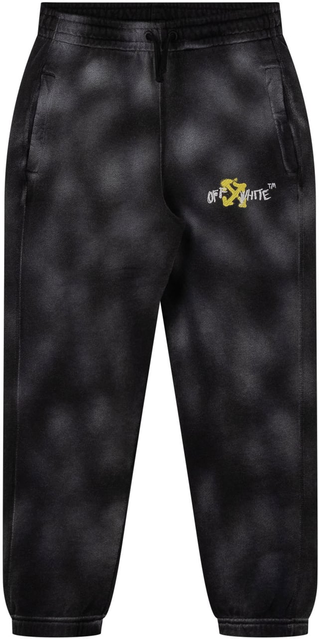 OFF-WHITE Pantaloni Tuta Diag Spray Donkergrijs