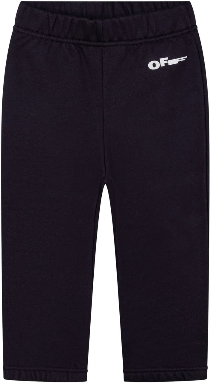 OFF-WHITE Pantaloni Tuta Type Logo Zwart