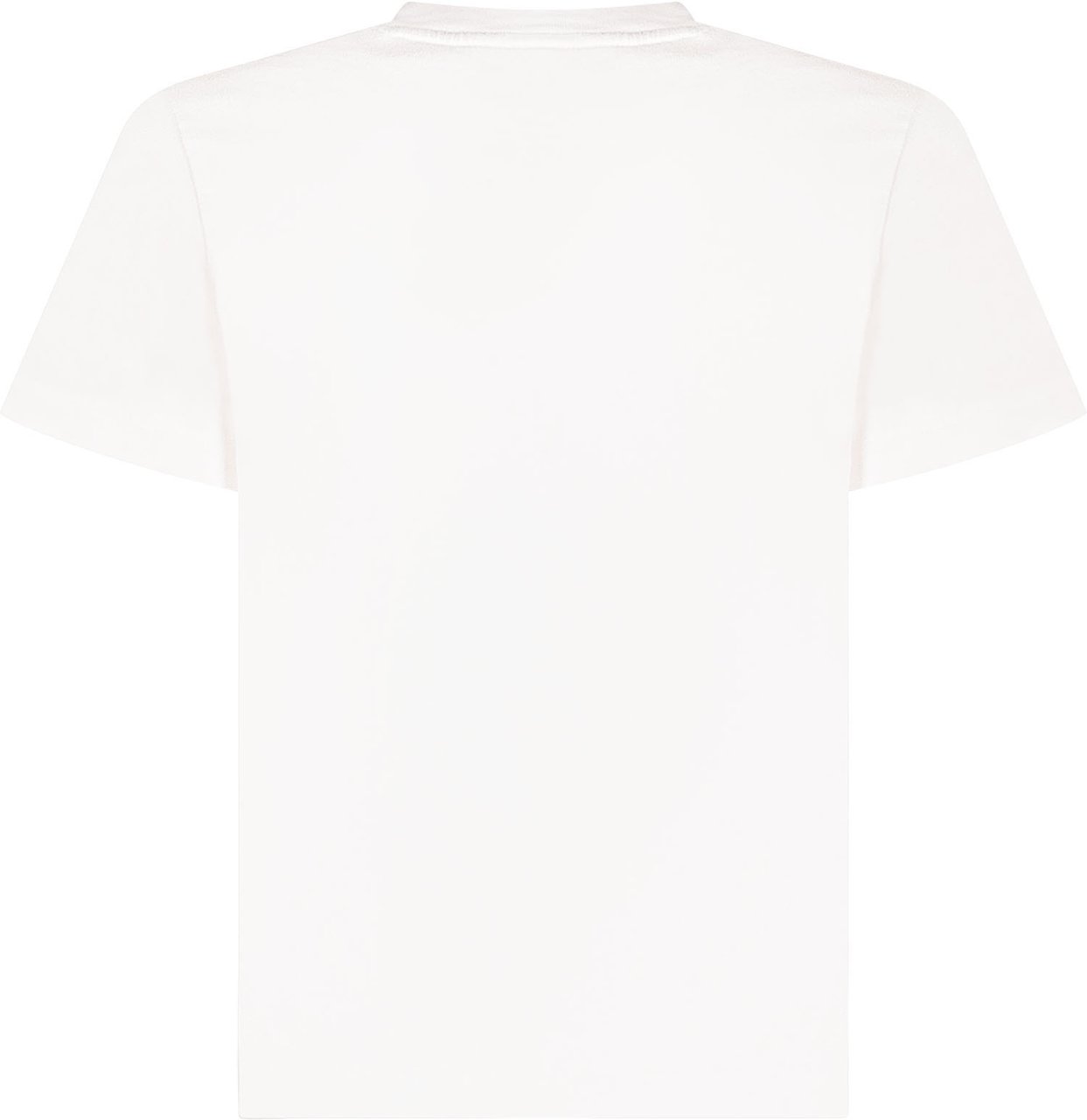 OFF-WHITE T-shirt con Logo Frontale Wit