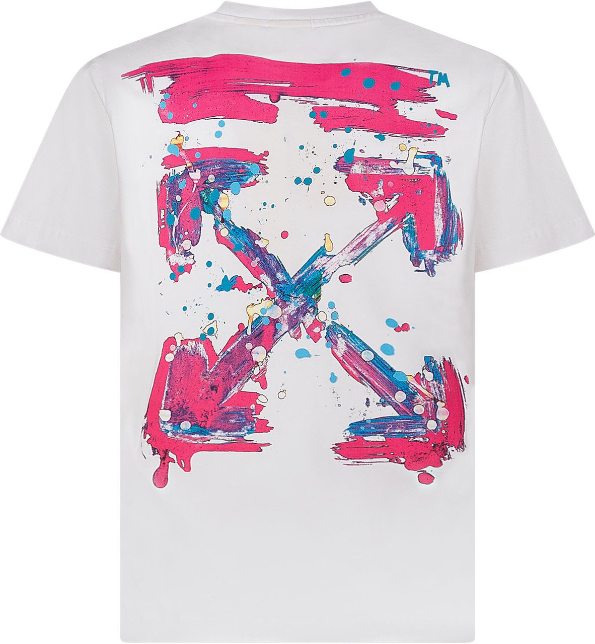 OFF-WHITE T-shirt Arrow Splat Wit