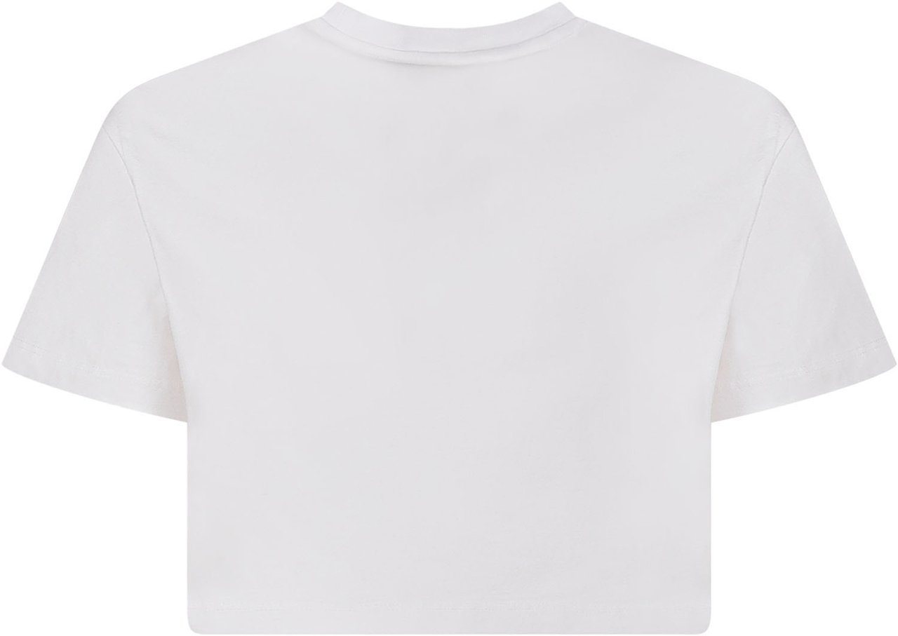 OFF-WHITE T-shirt Daisy Logo Box Wit