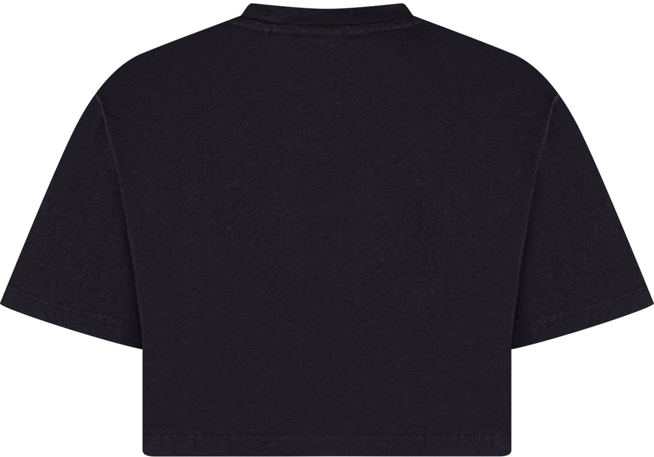 OFF-WHITE T-shirt Boxy con Stampa Arrow Stones Zwart